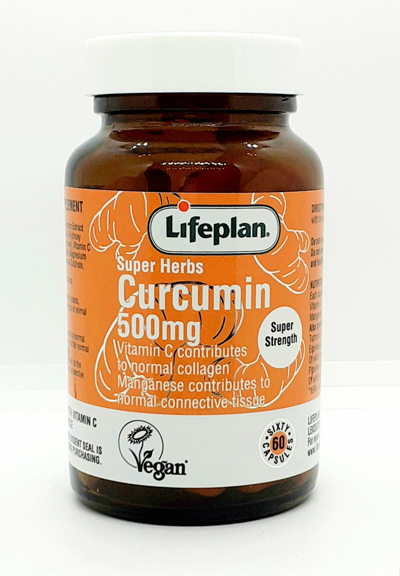 Lifeplan Curcumin 500mg with Vitamin C and Manganese
