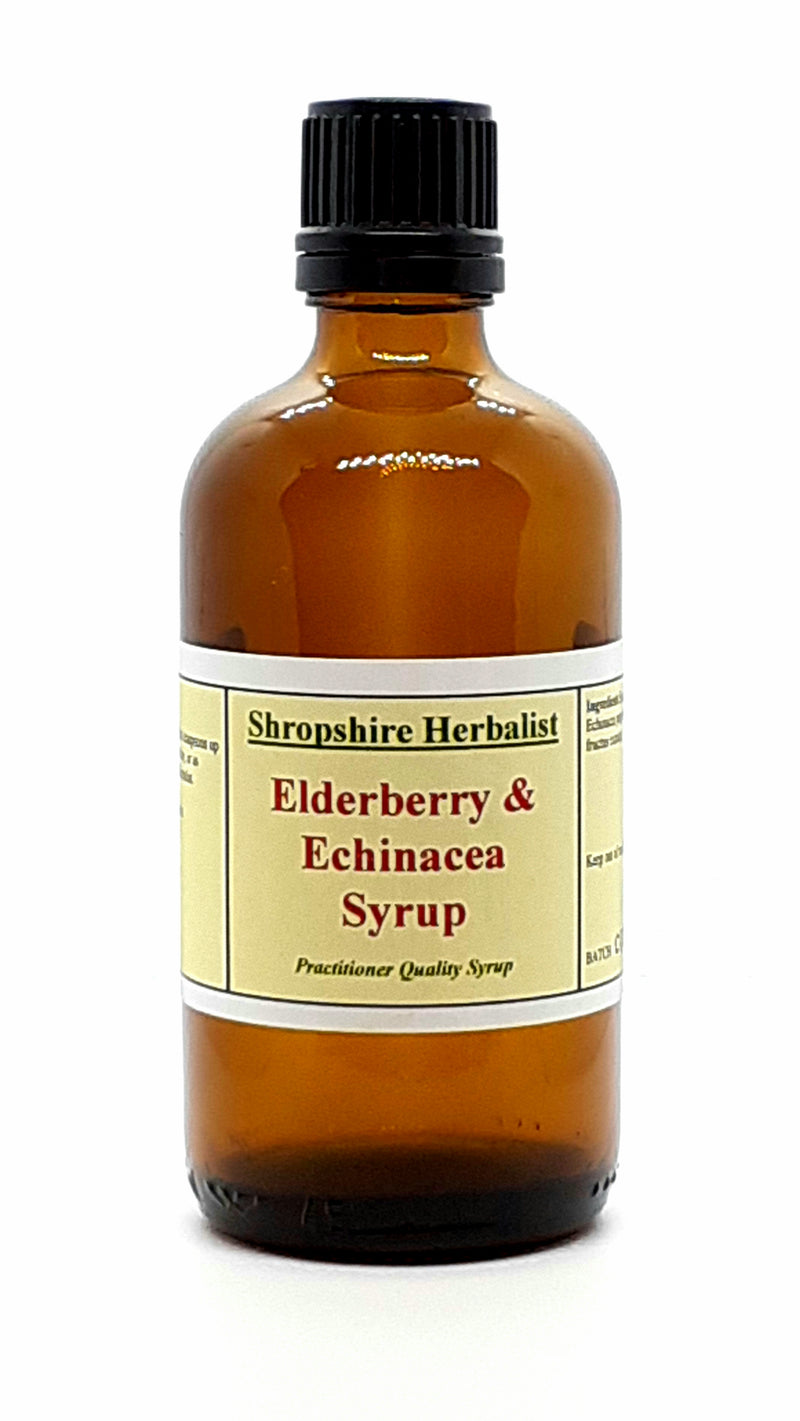 Elderberry and Echinacea syrup